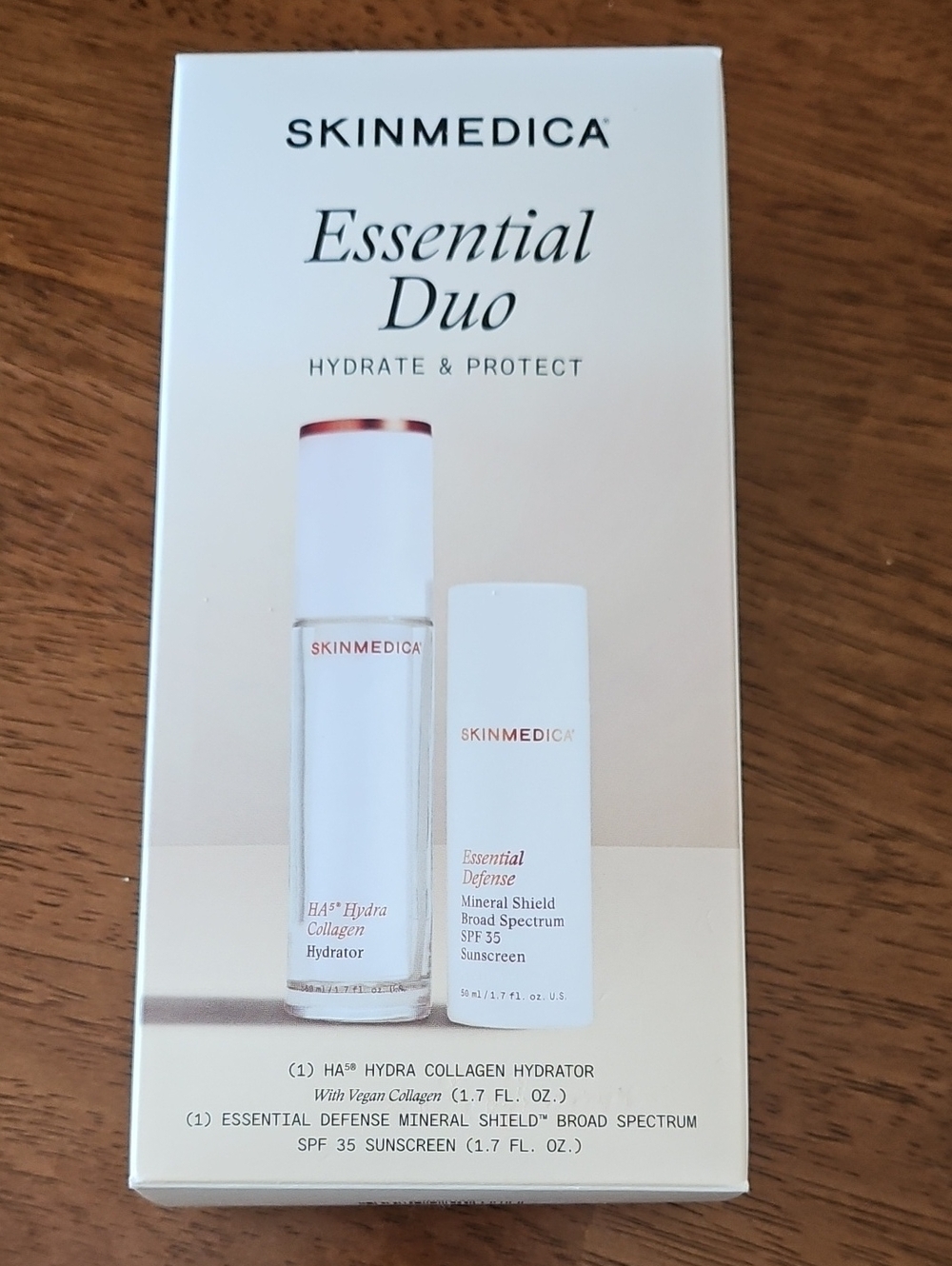 SkinMedica Essential Duo Hydrate & Protect New In Box